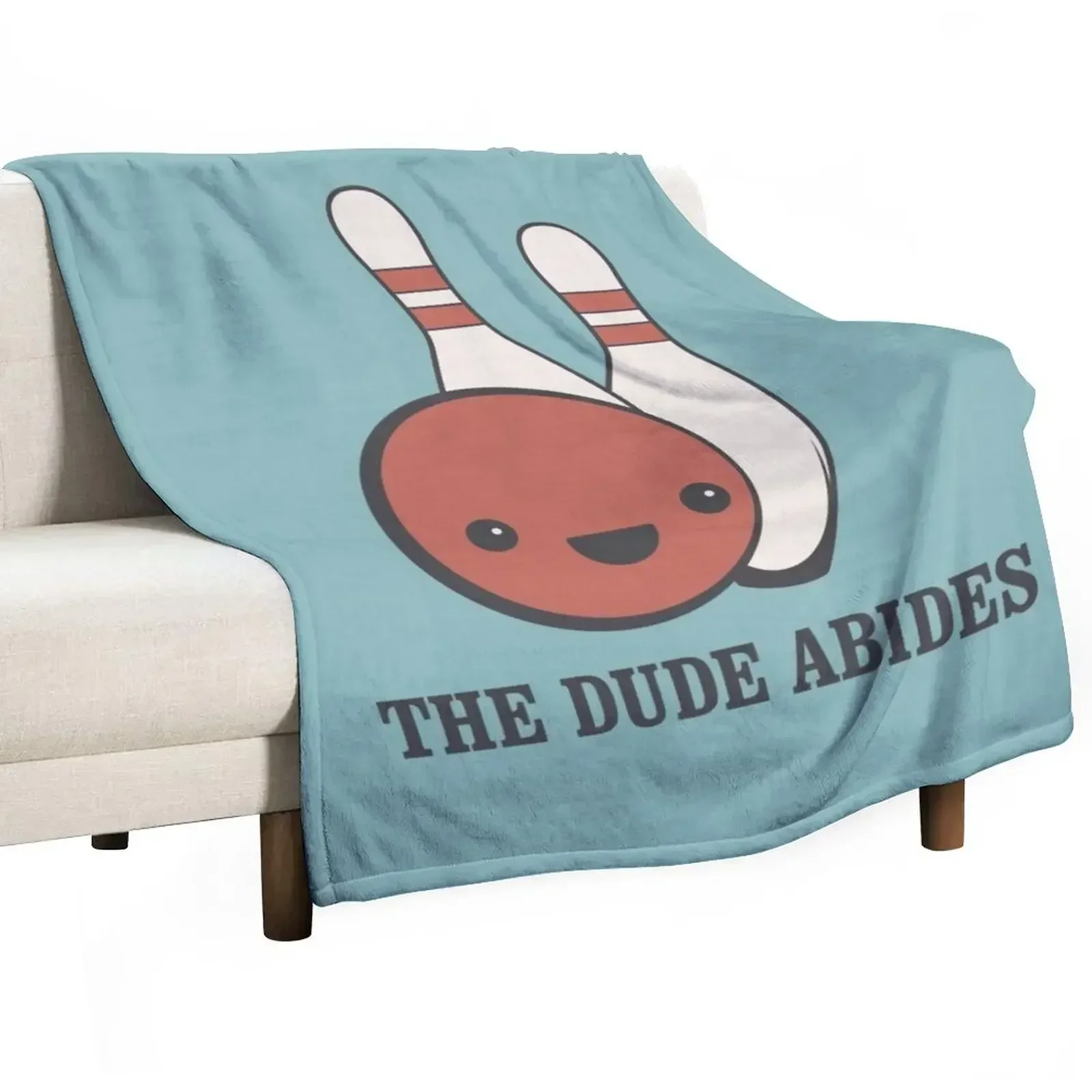 The Big Lebowski - The Dude Abides Throw Blanket Plush Summer warm for winter Luxury St Blankets