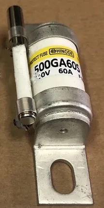 Hinode 500GA40S 40A 500V aR / 500GA50S 500GA60S 500GA70S 500GA-25 Fuses