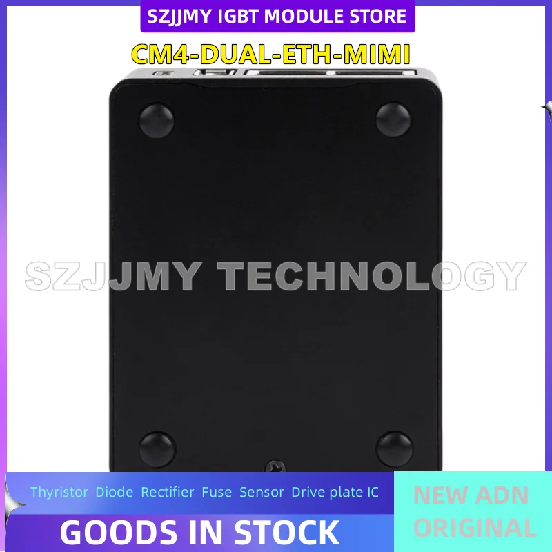 Raspberry Pi CM4 Dual Gigabit Ethernet Papan Ekspansi Onboard Micro SD/Antarmuka Kipas Cangkang Logam Baru Asli Dalam Stok