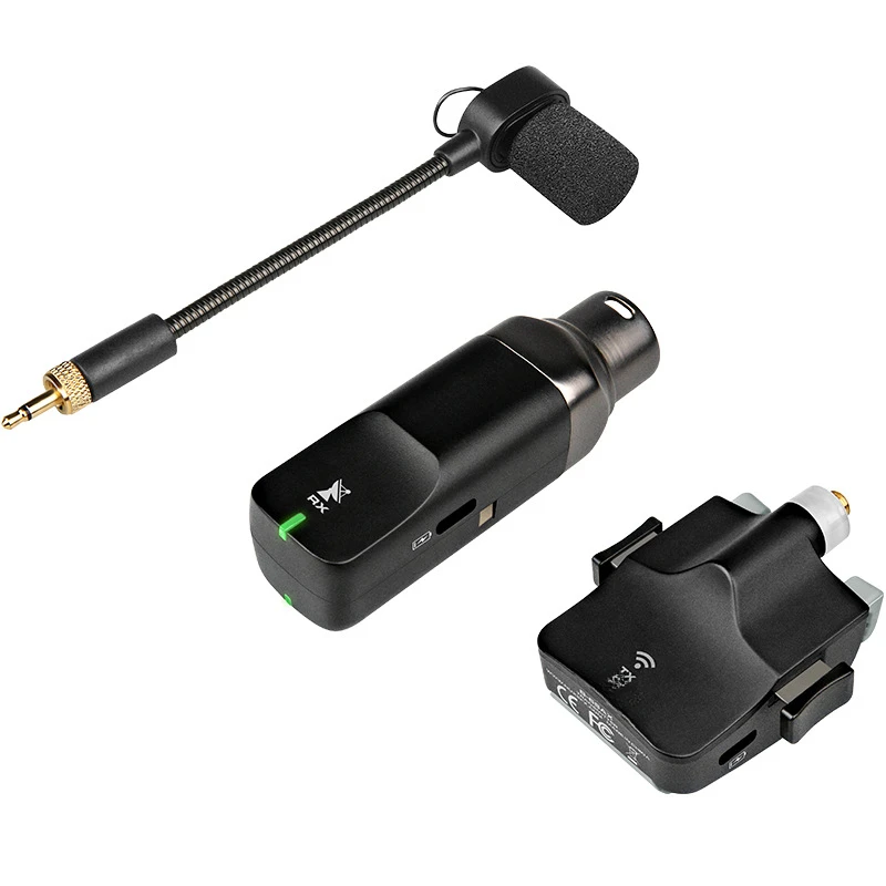 For NUX Newkes, Wireless Transmitter Receiver System B-6 Saxophone Wireless Microphone Wind Microphone B6