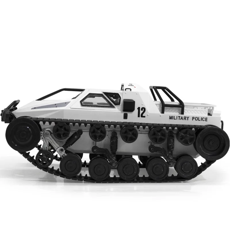 1:12 Vierwielaandrijving Hoge Snelheid 2.4G Drijvende Tank Off-Road Model Auto Ev2 Tank Rc Tank Speelgoed Kinderen Jongen Kerstcadeau Verrassing