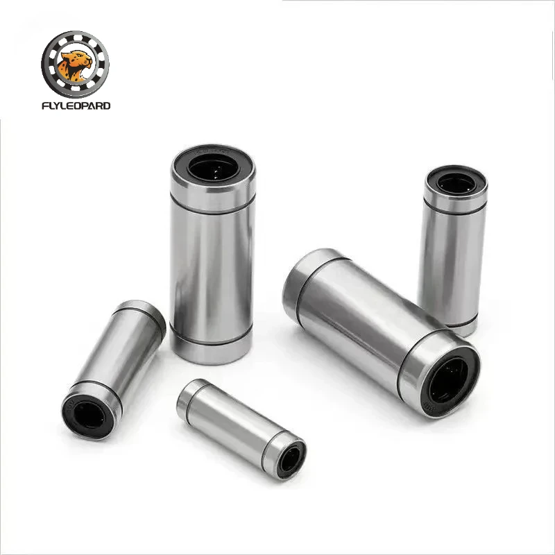 4/6Pcs Linear Bearing LM6LUU 6X12X35 LM8LUU 8X15X45 LM3UU 3X7X10 LM8UU 8X15X24 LM10UU 10X19X29 for 3D Printer CNC Router DIY