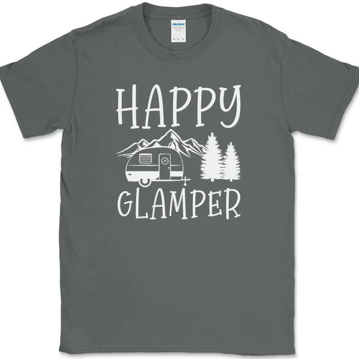 Happy Glamper Camping T-Shirt 4