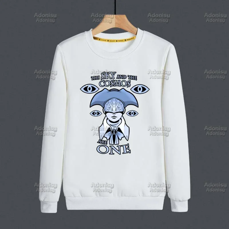 Bloodborne Let The Hunt Begin Fashion Men's Spring Autumn Male Casual Sweatshirts Men's White Color Tops