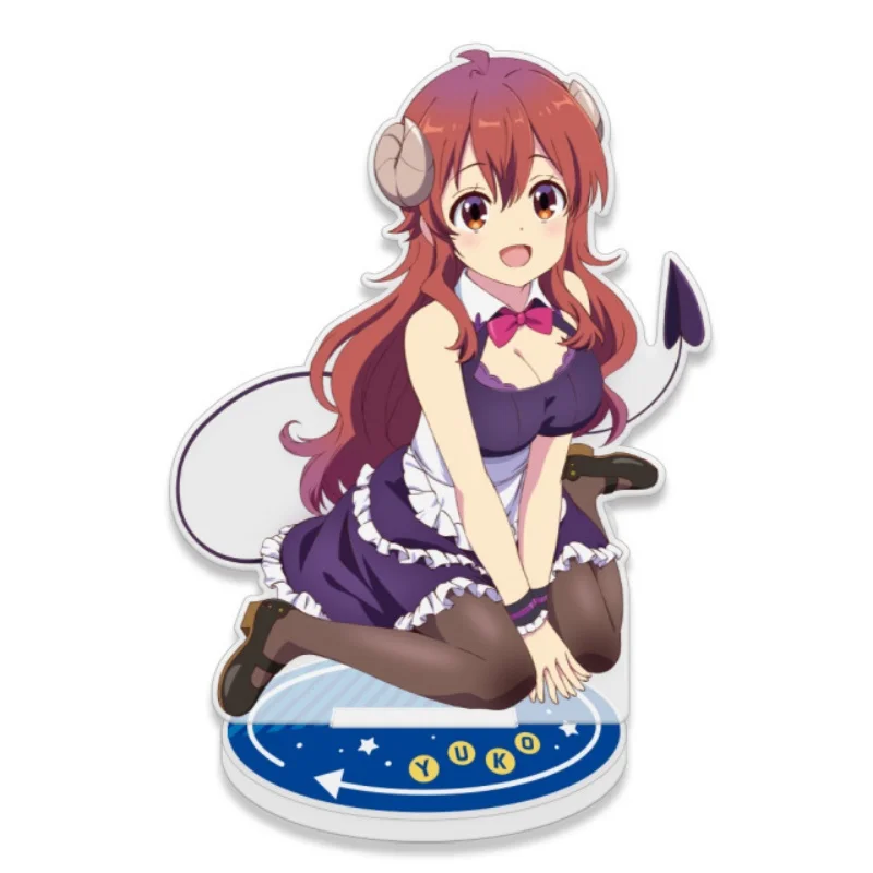 Machikado Mazoku Acrylic Stand Model Figure Cosplay Plate Holder Topper Birthday Fans Christmas Desk Decor Plate Gift Keychain