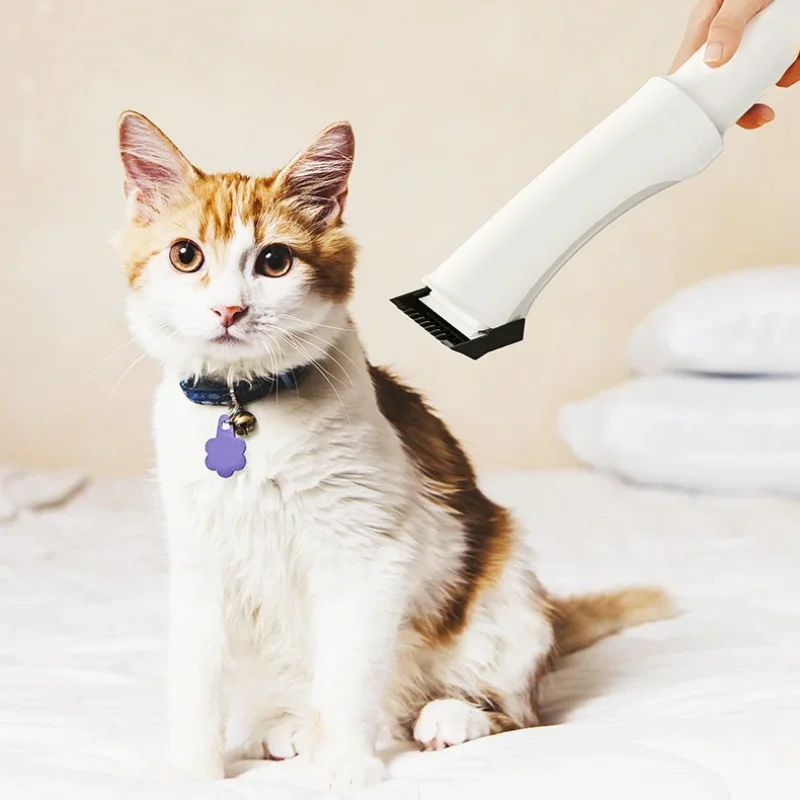 Pet Grooming Vacuum Kit Simultaneous Clip Suction Electric Trimmer Deshedding Brush 3L Dust Cup For Cats Dogs Home Cleaning