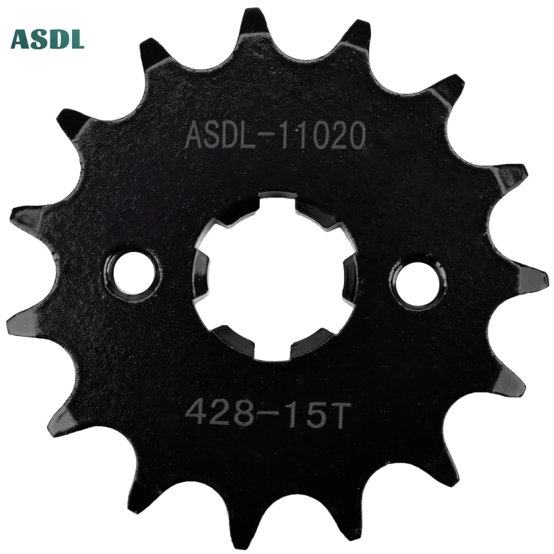 428 15T Motorcycle Front Sprocket For Honda CT110 For Kawasaki MC90 G KE100 For Suzuki RV90 DS125 TM125 TS125 1978-1981 428Chain