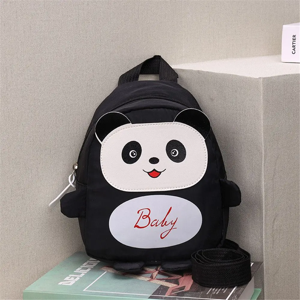 Travel Preschool Kids Baby Girls Boy Travel Anti-lost School Bags Panda  Cartoon Mini Backpack