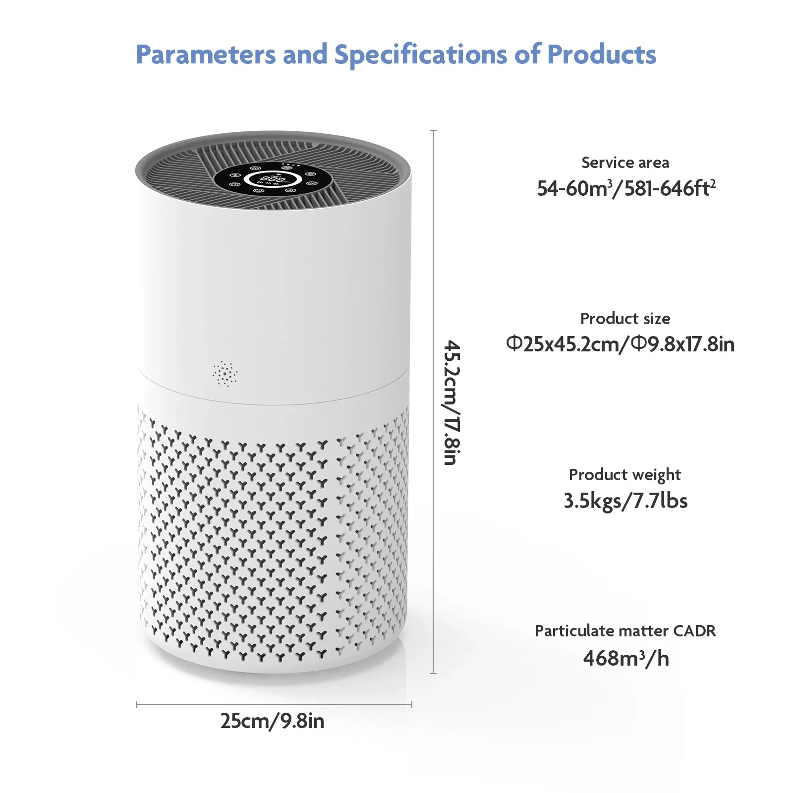 KJ402F-A Pet air Purifier Household air Purifier for Home Room Smart Portable air Purifier Home Hepa Best Filter Home Filters