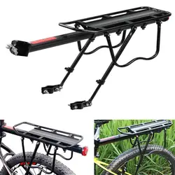 Big Capacity Bicycle Luggage Cargo Rack Alloy Tailstock Holder Back Seat Shelf Bicycle Carrier Rack for Road Bike MTB Equipment