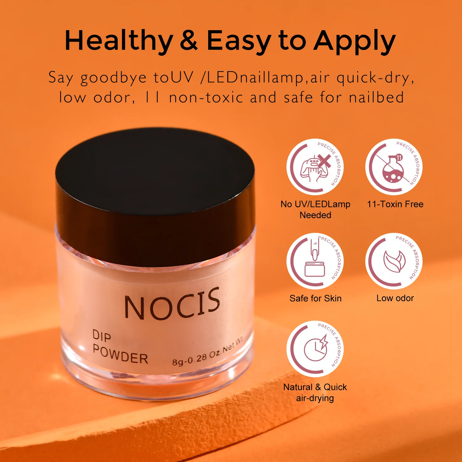 11개입 딥 파우더 네일 키트, 베이스 탑 코트 활성제 및 매니큐어 도구 포함 크리스마스 색상 4종 네일 아트 살롱 여성 선물 세트