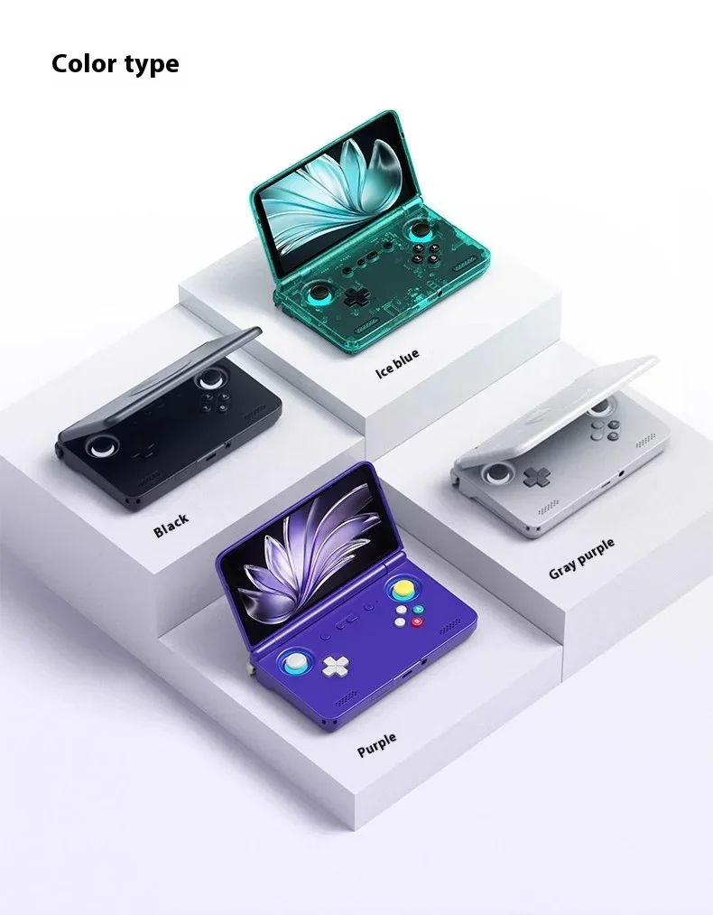 

Retroid Pocket Flip2 Handheld Android Sd865/D1100 5.5”1080p Oled Wifi6 Handheld Portable Gaming Console With Hall Rockers Custom