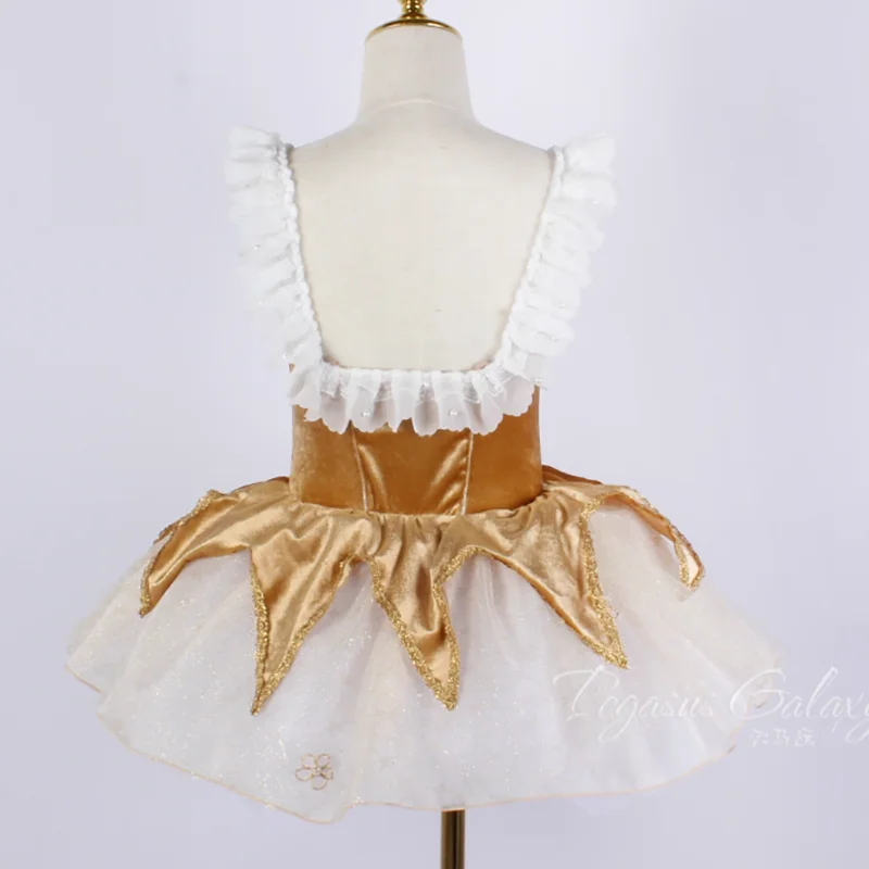 Kinderen meisjes professionele kinder balletvoorstelling maillots gymnastiek tutu bodysuit ballet outfit voor danskostuum rokken