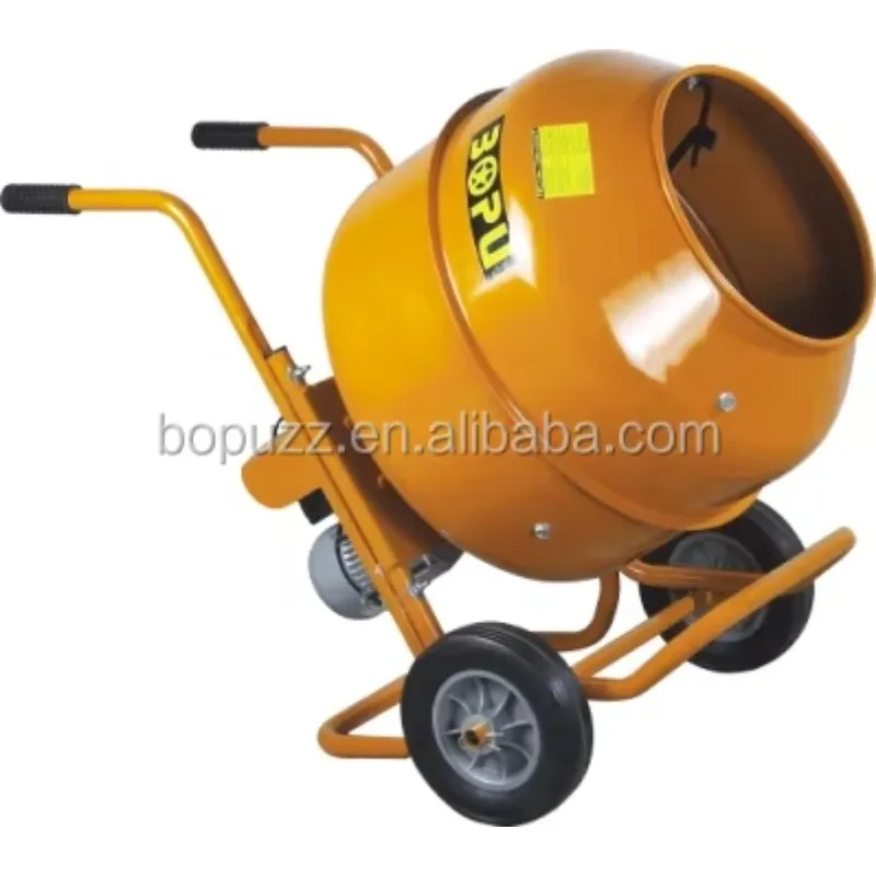 

Mobile Self-loading Electric Cement Rotary Mini Small Portable Concrete Mixer with Lift
