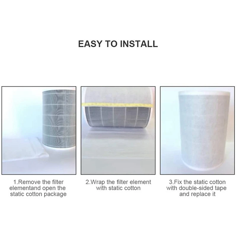 20 Stück 28 Zoll x 12 Zoll elektro statische Filter baumwolle, Hepa-Filtern etz pm2.5 für Xiaomi Mi Luft reiniger langlebig