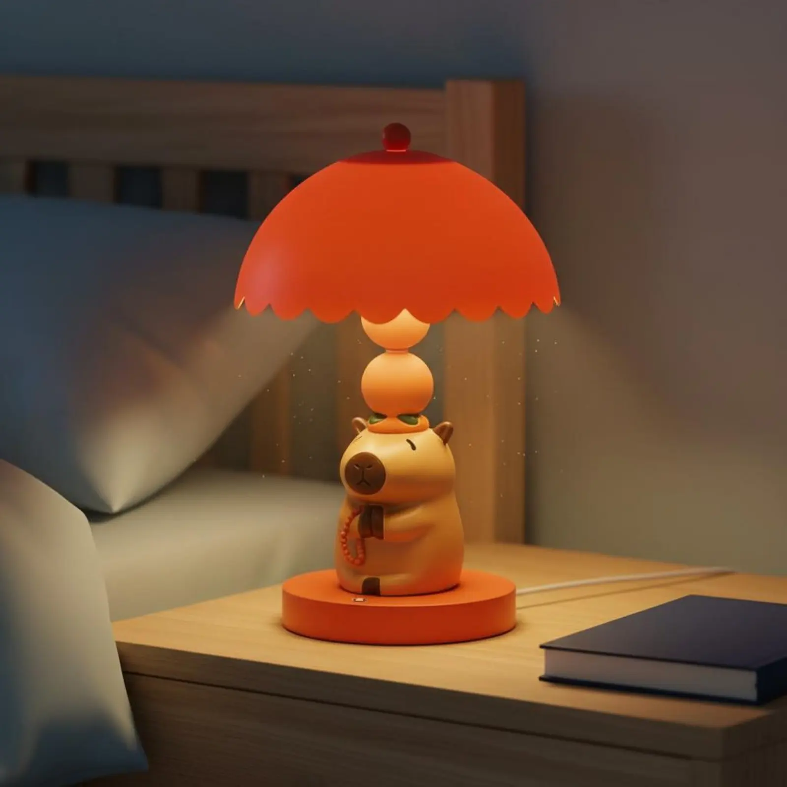 

Capybara Figurine Lamp Creative Design Creature Desk Lamp House Decoration Sleep Companion Indoor Lighting Gift Suggestion