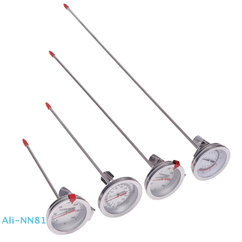 1 Pc Thermometer Kitchen Tools Probe Thermometer Milk Coffee Food Meat Gauge Stainless Steel Cooking Temperature Meter