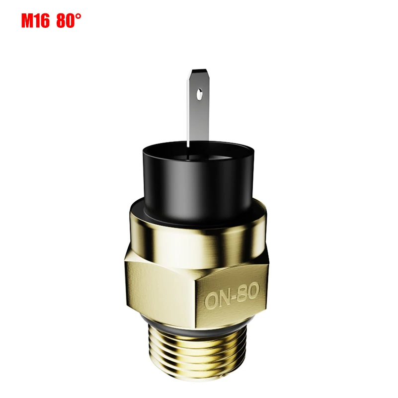 M16 80/85 Degree Water Temperature Sensor Radiator Cooling Fan Thermo Switch For Honda Water Tank Temperature Control Switch view 4