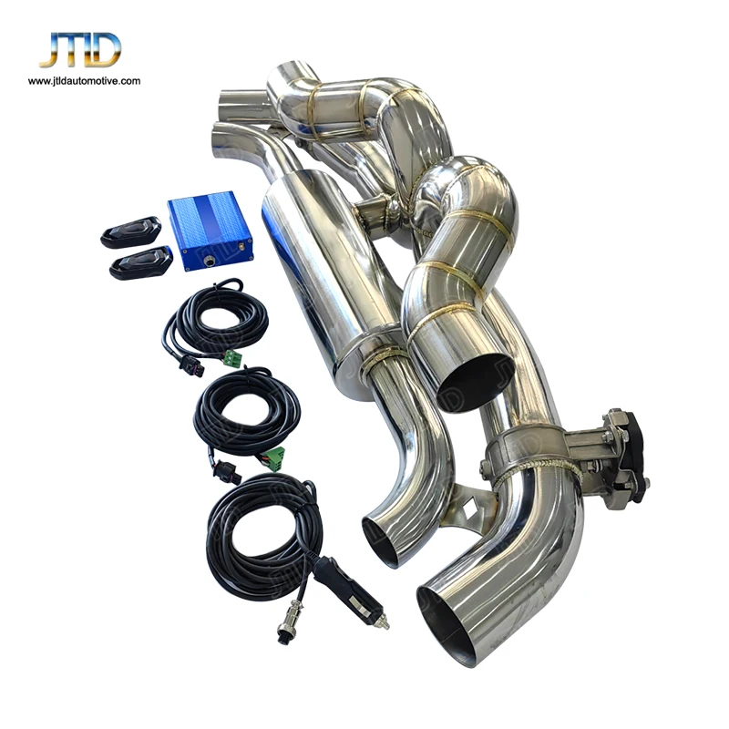 Système Catback d'échappement Valvetronic Performance Decat pour Porsche 992 Carrera Turbo S