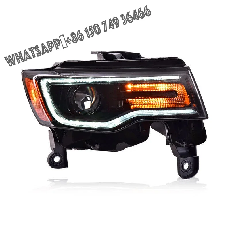 

LED Headlights for JEEP Grand Cherokee Headlights Assembly 14-20 Modified Day Running Lights Turn Signals Car Accessories
