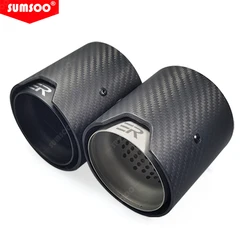 Genuine SUMSOO Glossy /Matte Carbon Fiber Exhaust tip Auspuffspitze for BMW M2 M3 M4 M135i M235i M140i M240i M335i M340i M435i