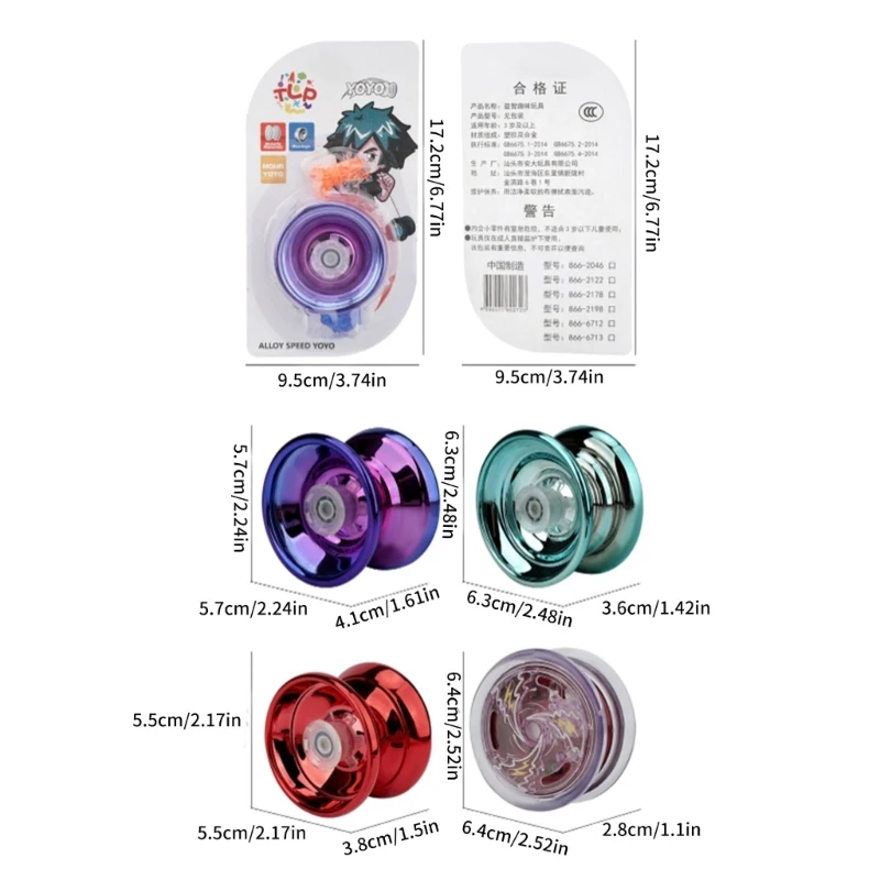 WDKXCN Lote De 20 Yoyós Con Luz LED – Profesionales Y Automáticos Para Niños Y Principiantes, Colores Aleatorios, Regalo Para Fiestas