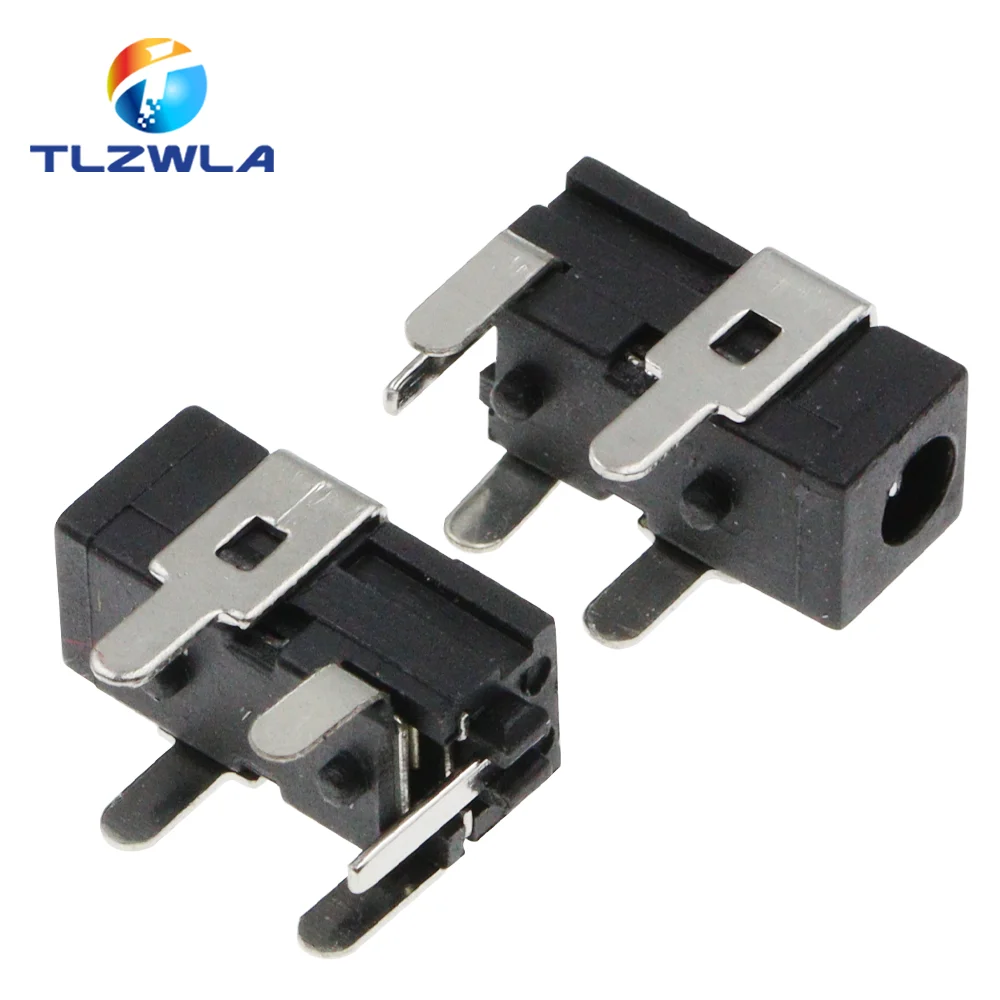 10PCS High Quality DC Power Socket Jack DC-011 Pin=0.7 Needle Size Adaptation 2.5mm*0.7mm Power Female Plug 2.5x0.7MM