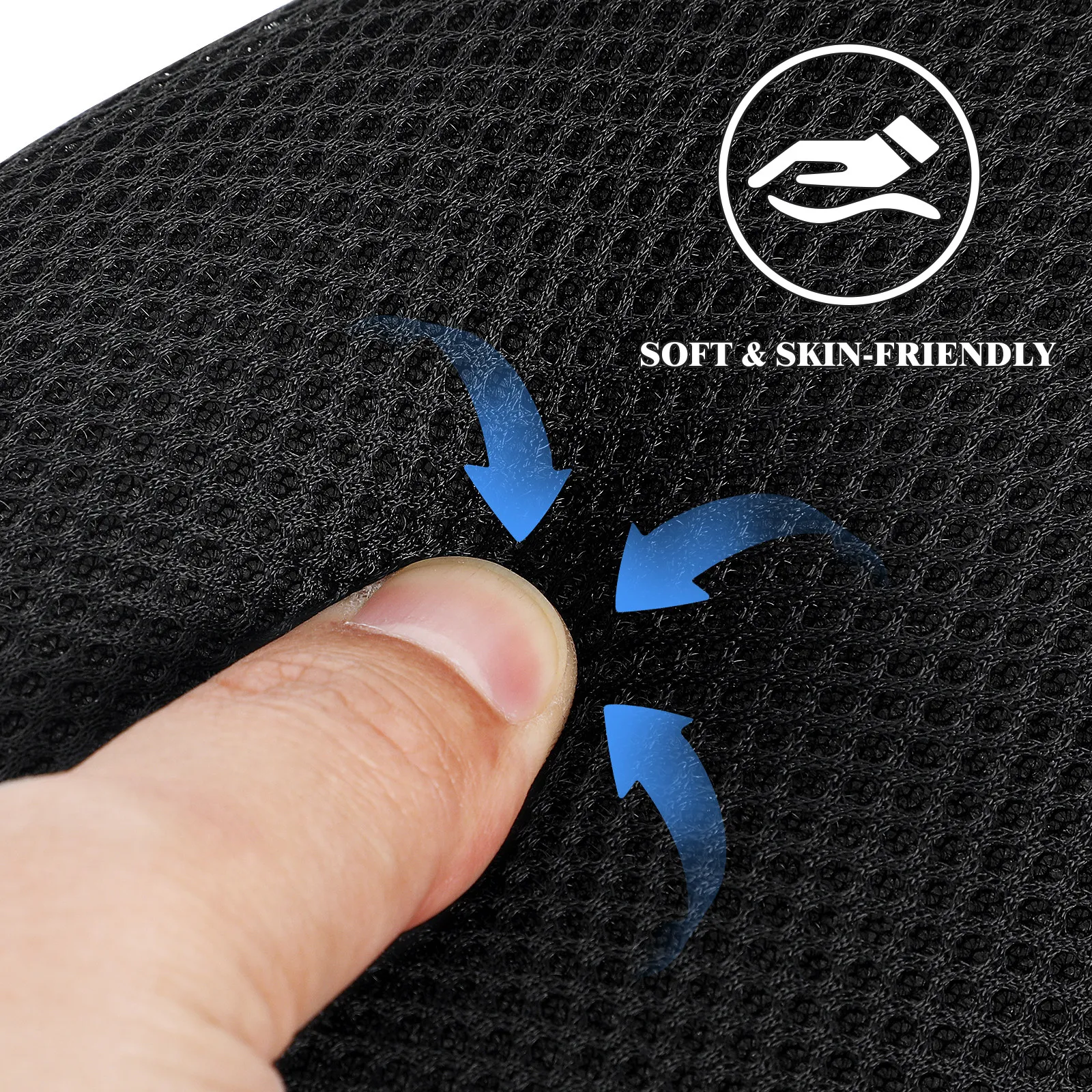Almofada de Apoio para Cabeça Ajustável e Removível para Cadeira de Escritório, Suporte Ergonômico para Pescoço, Almofada de Cabeça para Cadeira de Tr