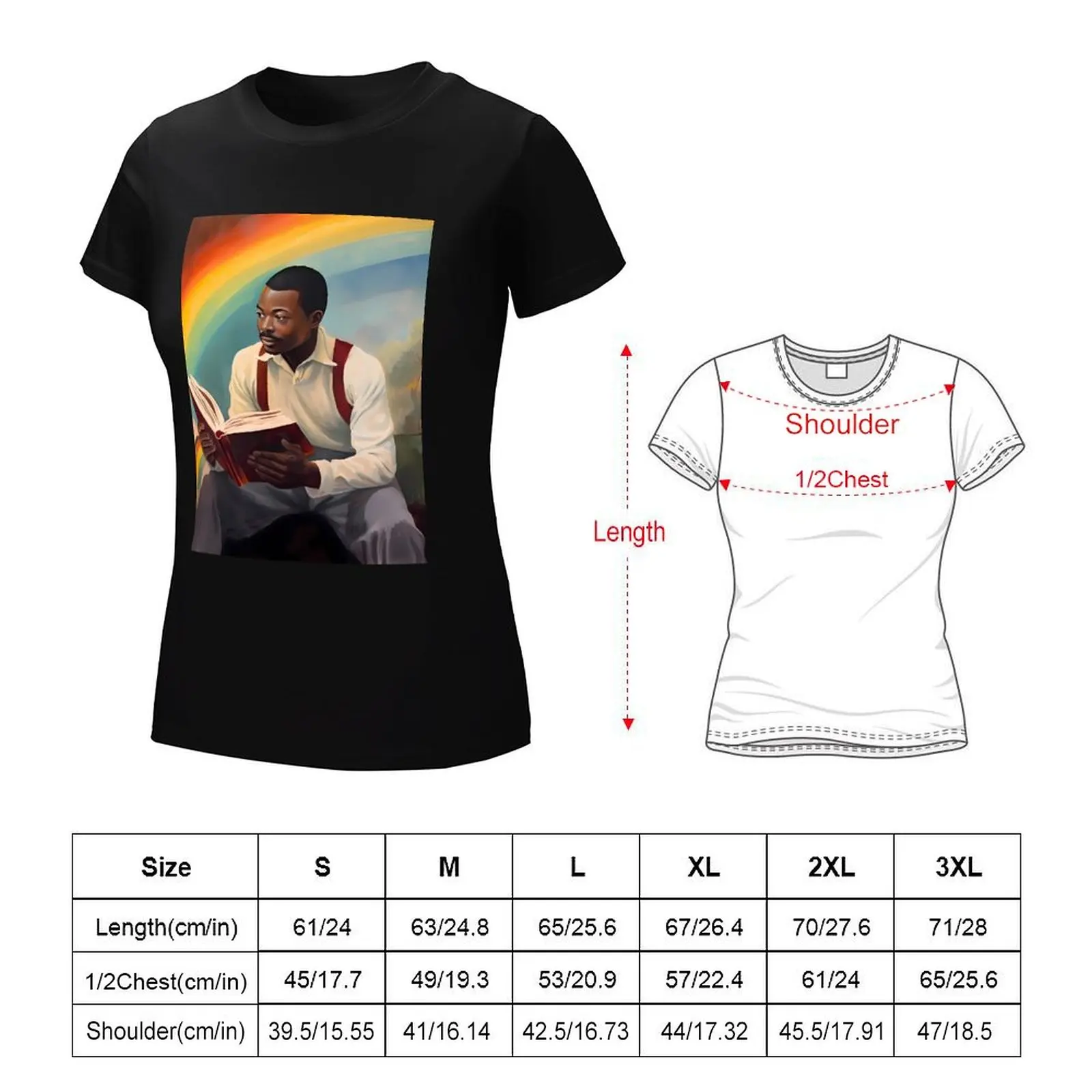 The Reading Rainbow T-Shirt vintage cute clothes customs summer clothes t shirt dress Women