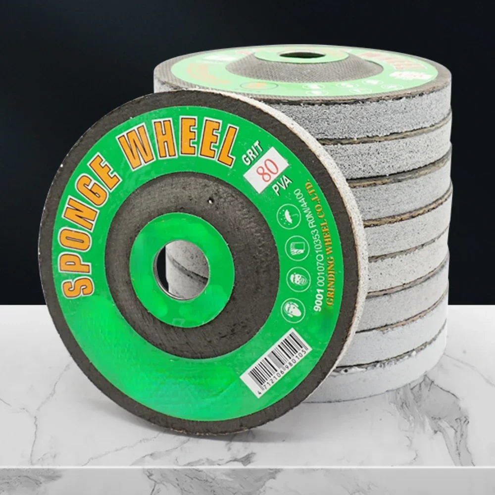 ล้อขัดกระจกจานเจียรยาง PVA สำหรับอุปกรณ์ประเภทจานเจียรฟองน้ำ200*19/250*25