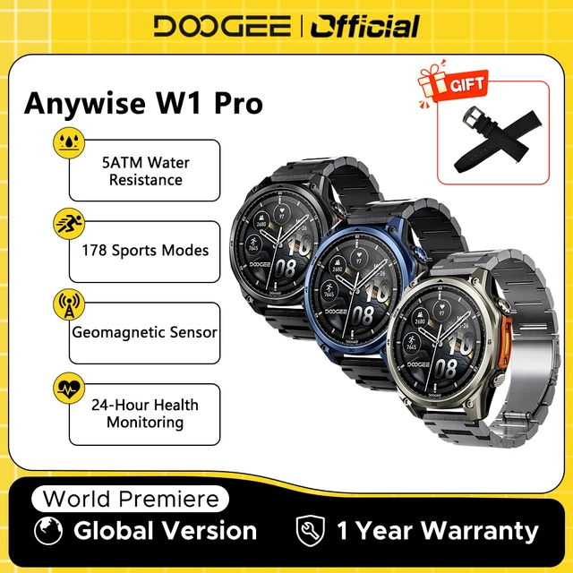 Smartwatch DOOGEE ANYWISE W1 PRO