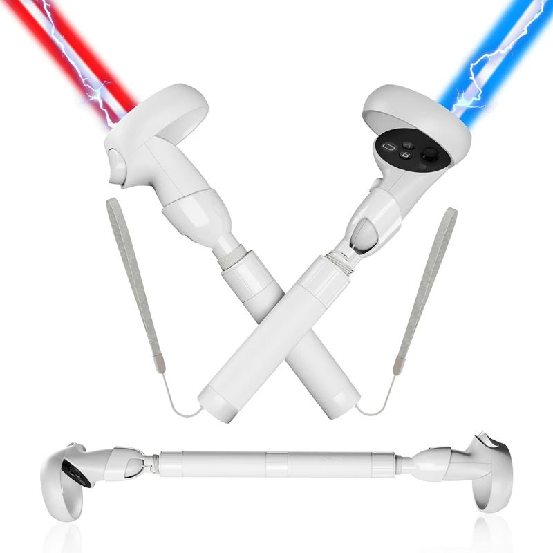 Beat Saber Handles Controller For Oculus Quest2 Lightsaber RGB Light Tube Games Handle VR Accessories