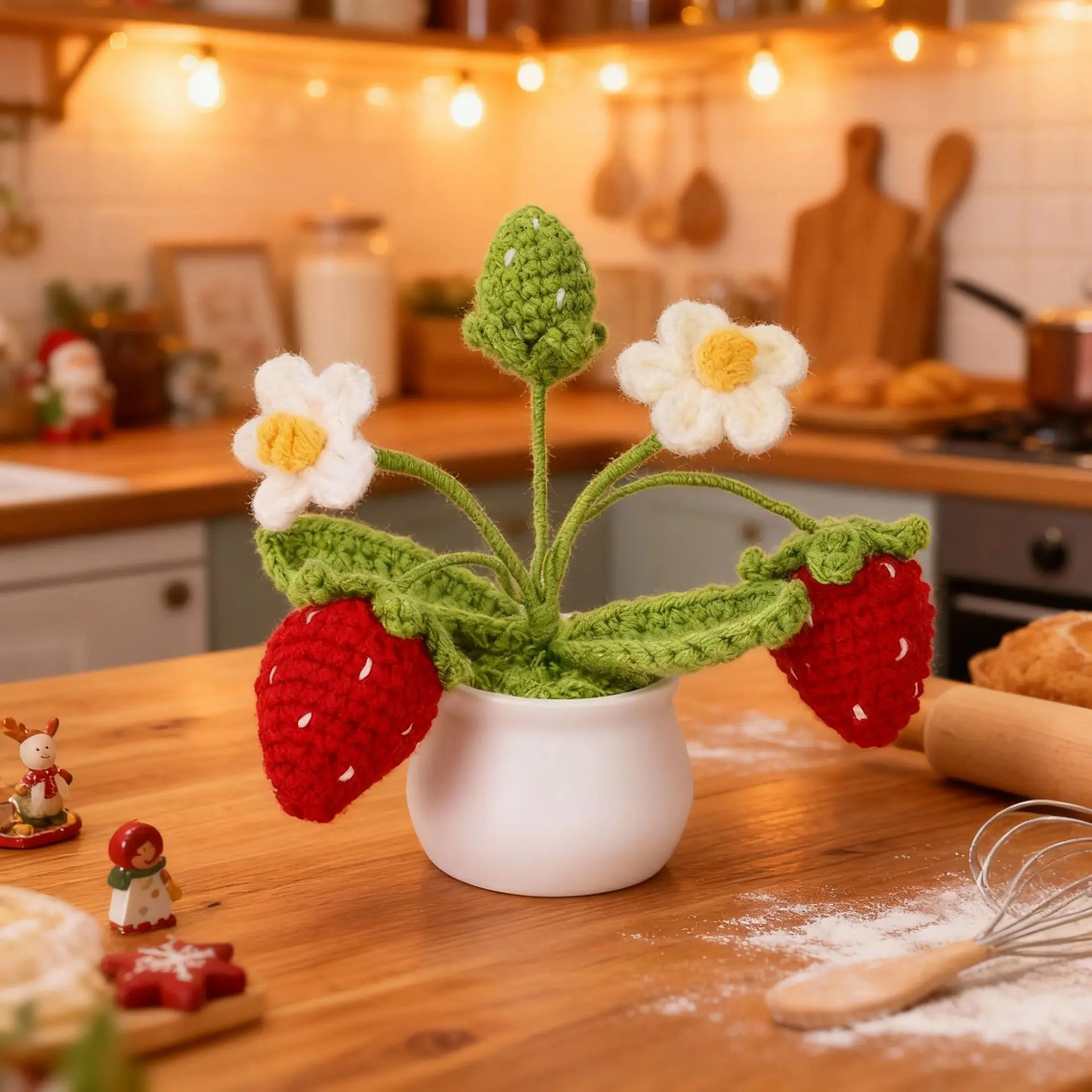 Crochet Potted Flow…