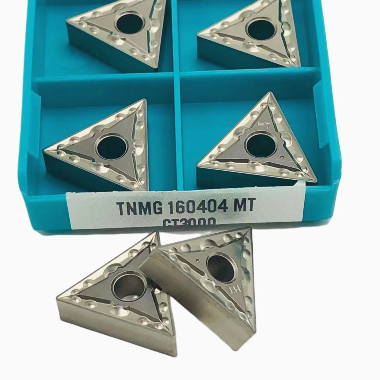 أداة تحول خارجية لإدراج الكربيد ، أداة قطع Torno CNC ، 160404MT t3000 TNMG ، MT CT3000