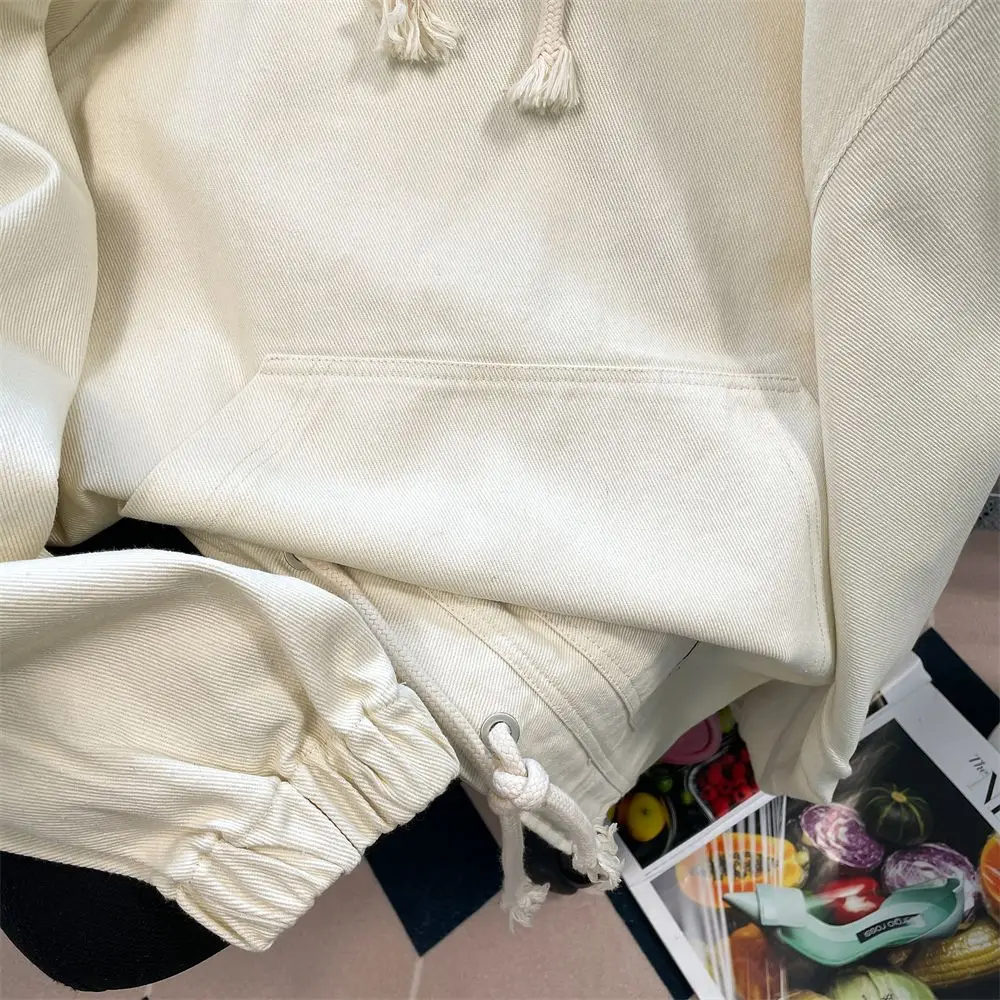 Vintage hooded jacket for women, oversized oversized off shoulder casual hoodie  oversized hoodie  streetwear women