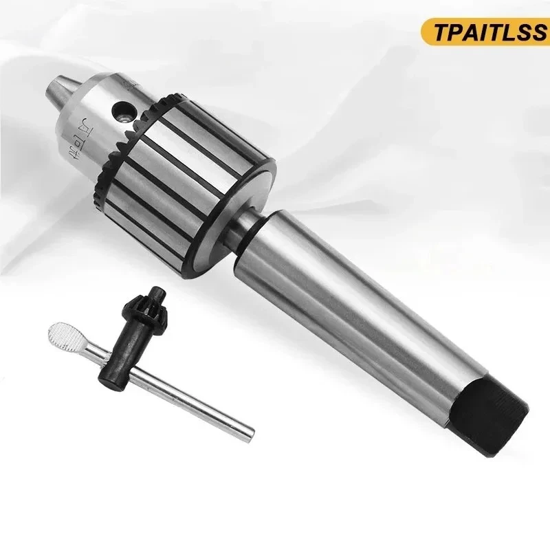 High Precision Wrench Drill Chuck, Lathe Taper Handle, 1-13 Connecting Rod Drill Chuck, Bench Drill 3-16 Taper Handle