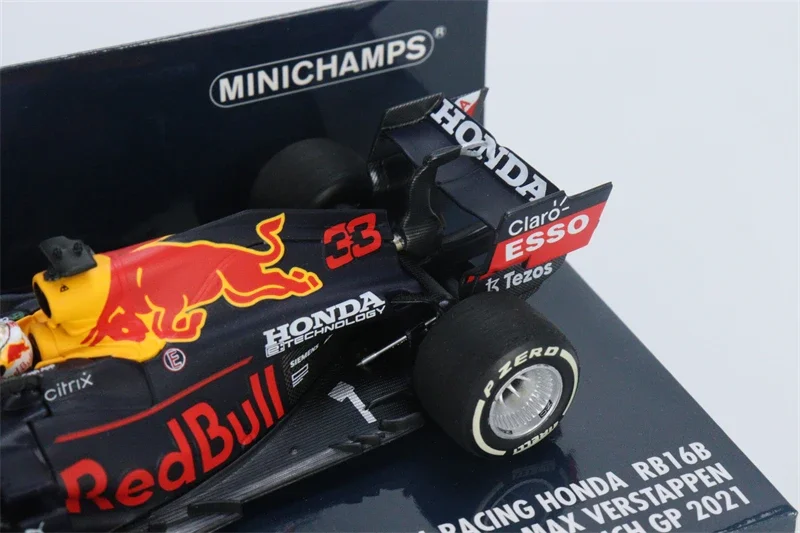 MINICHAMPS 1:43 F1 2021 RB16B #33 Max French Diecast Model Car