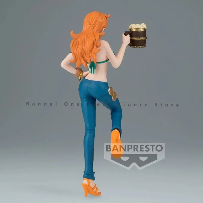 In Voorraad Originele Bandai Banpresto Pvc Nami Animatie Speelgoed Verzamelaar Anime Hobby Geschenken Model Echte Actiefiguren