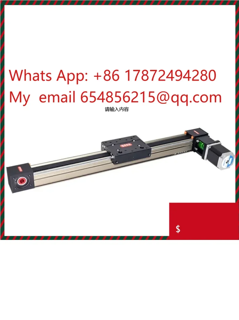 Hot salesCross Border Synchronous With Linear Belt Module Linear Slide Rail Guide Cross Step Servo Gantry High Speed Slide le