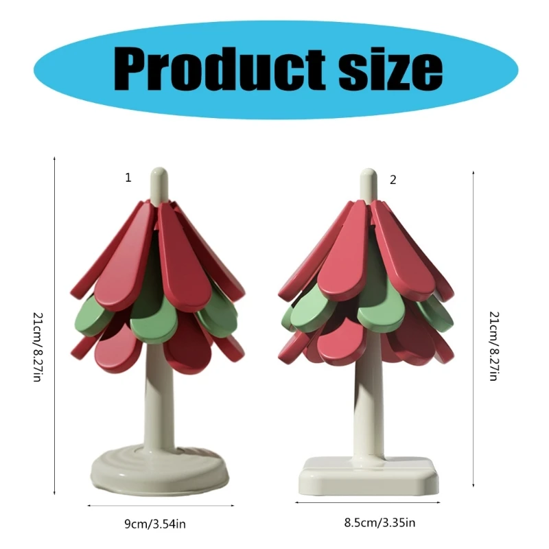 Unique Cup Mats Christmas Tree Cup Pad Suitable for Gifting Home and Cafe Use