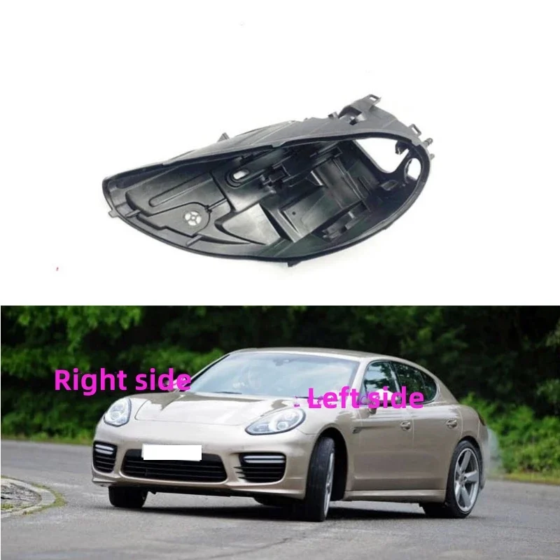 

Headlight Base For Porsche Panamera 2014 2015 2016 Headlamp House Car Rear Base Front Auto Headlight Back House