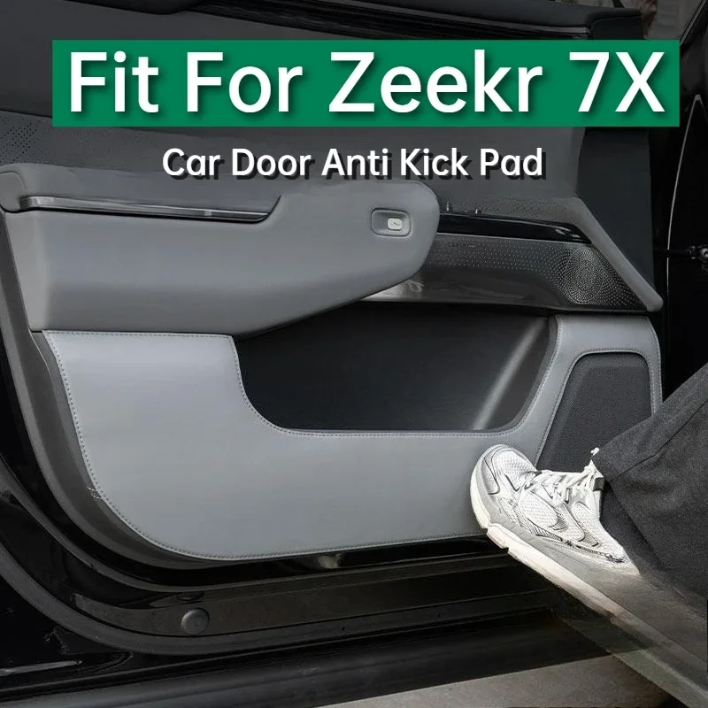 Fit For Zeekr 7X 2025 2026 Car Door Anti Kick Pad Anti Collision Trunk Protective Mat Interior Modification