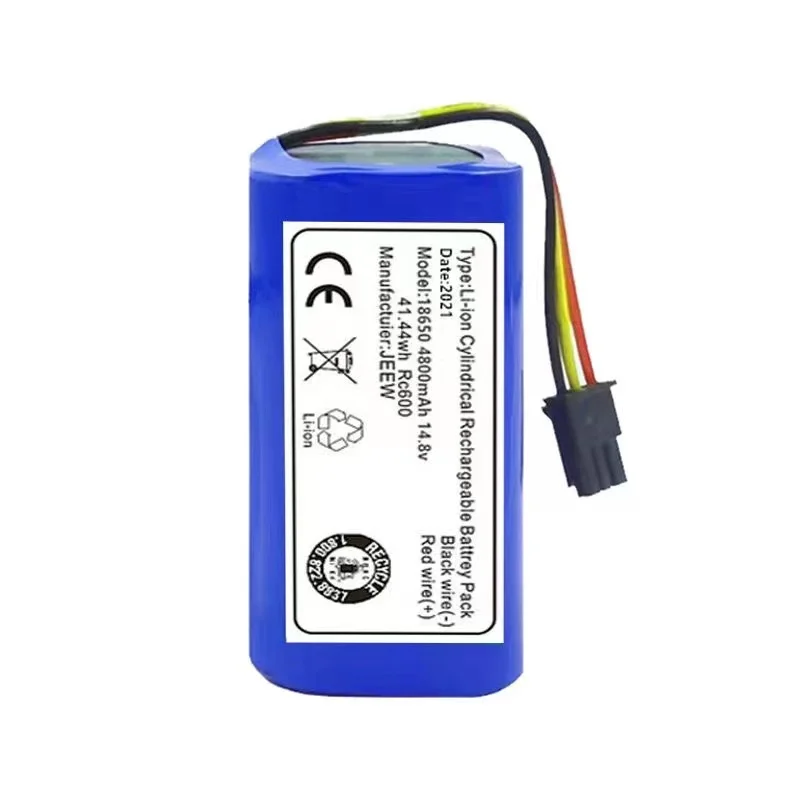 14.4V 2800mAh Robot Vacuum Cleaner Battery Pack for Qihoo 360 S5 S7 S7Pro T90 X9 Robotic Vacuum Cleaner Replacement Batteries