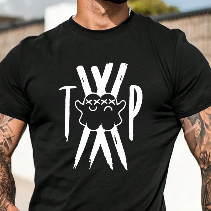 

Футболка Twin Paranormal Merch в стиле аниме, мужская, в стиле хип-хоп, уличная одежда, унисекс, повседневная, модная, с коротким рукавом