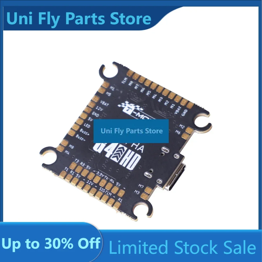 T-MOTOR or T-Hobby Pacer G4 Alpha HD/Analog FC Analog Dual Version Flight Controller 3~6S STM32G473 30.5x30.5 for FPV Dron