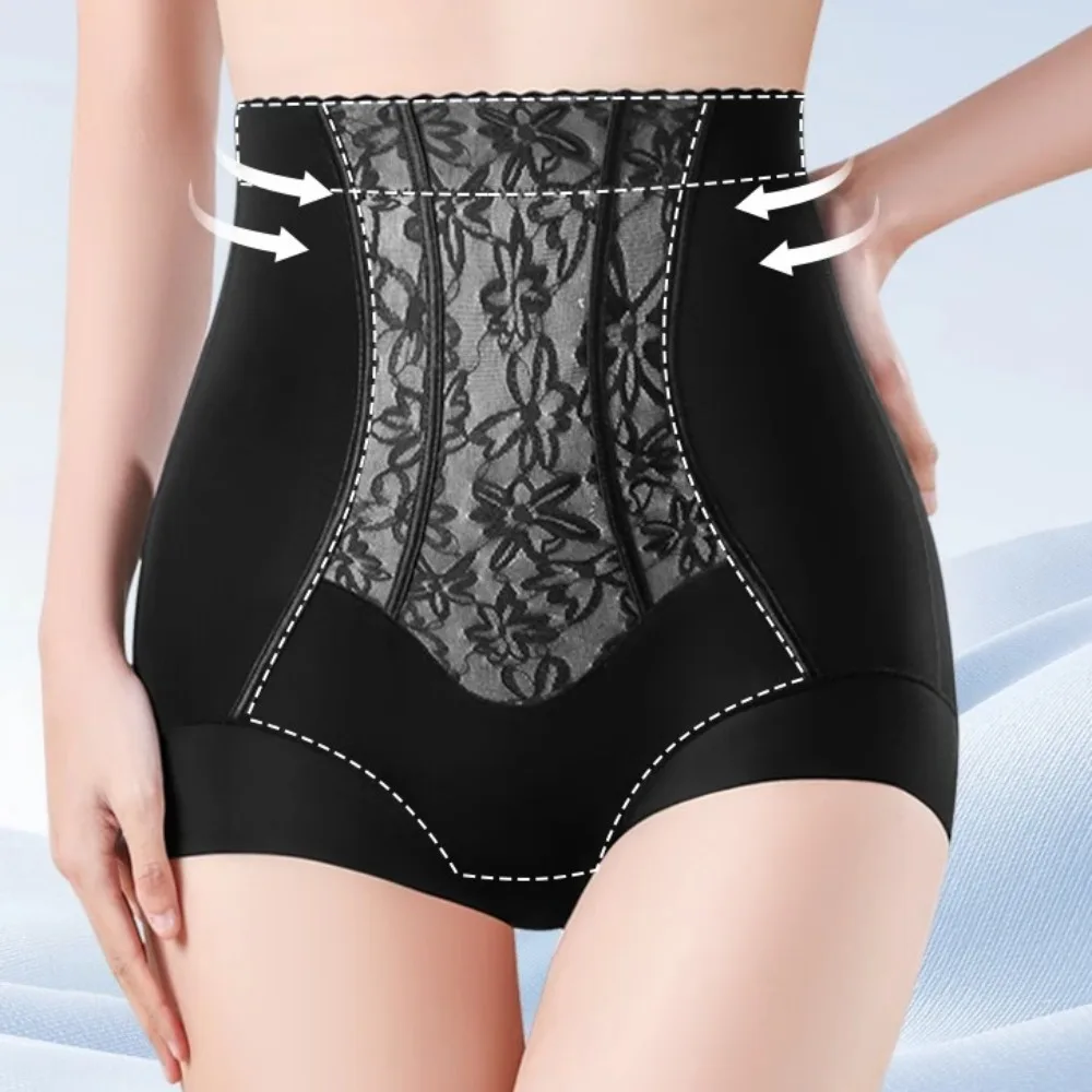 กางเกงในกระชับสัดส่วนหลังคลอดเอวสูง ไซส์ใหญ่ ลายดอกไม้ ช่วยยกกระชับสะโพก เก็บหน้าท้อง ไร้รอยต่อ สำหรับผู้หญิง
