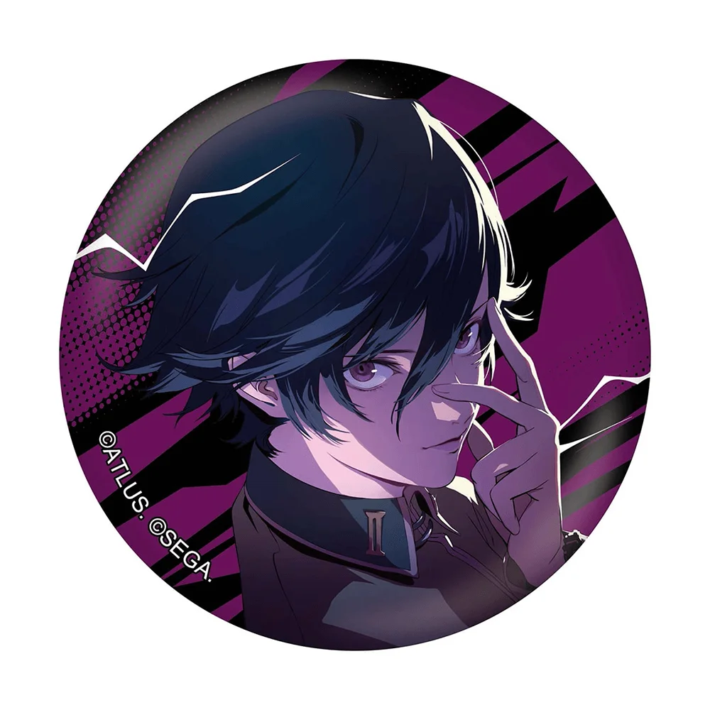 Persona Protagonist 58mm Acrylic Stand Keychain Anime Game Badge Schoolbag Pendant Bag Charm Itabag Accessories Gif