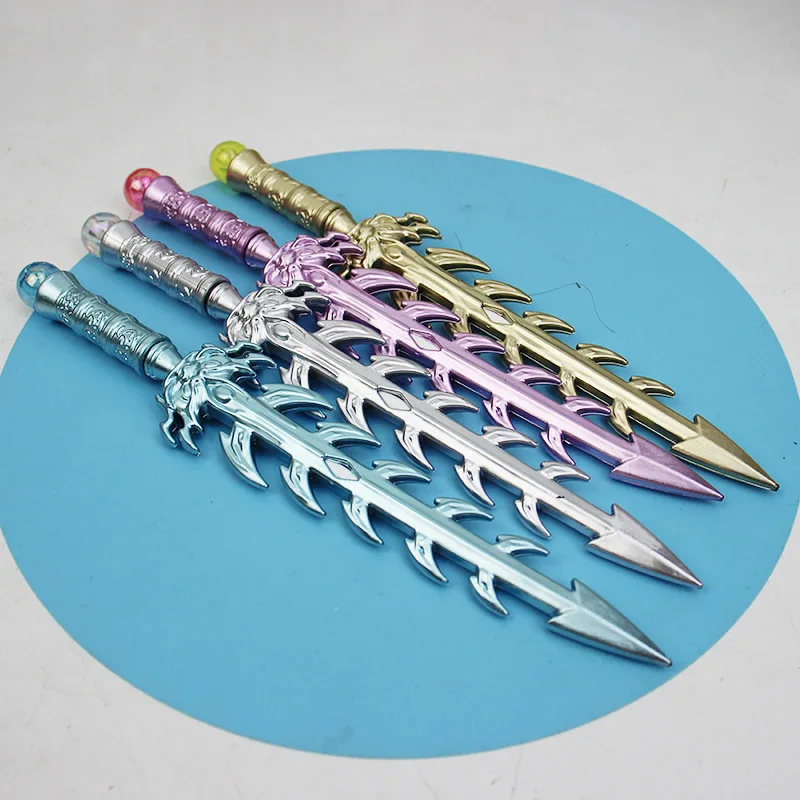 30 Pc   Creative Long Sword Weapon Pen, Cute Student Stationery Office Supplies, Signature ,Student Prize Gift