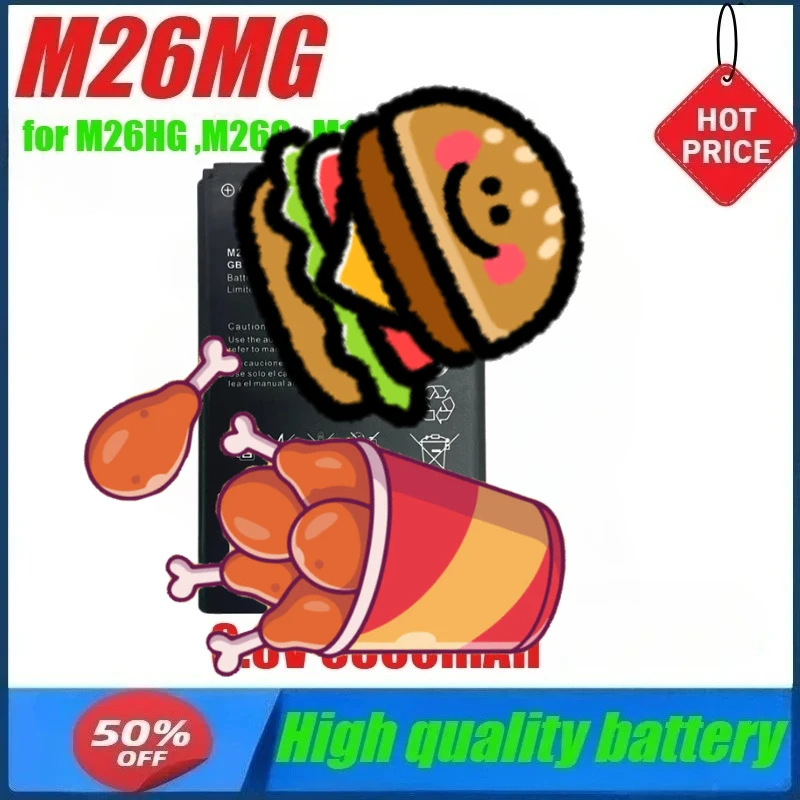 

M26MG 3300mAh 3.8V Battery Replacement for M26G , M26HG , M100-CAT6, M27HG,4G LTE WIFI Router Batterier
