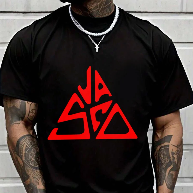 

Kein Gefahr F&uumlr Sie Druck Rot Musik Creative Print TShirt Summer Short-sleeved Casual Tee Men Women Streetwear Loose T-shirt